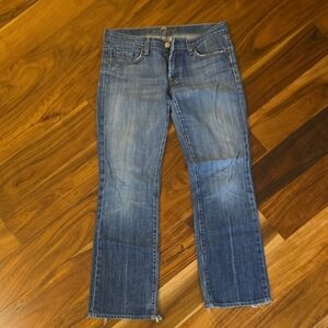 7 For All Mankind Light Blue Denim Jeans